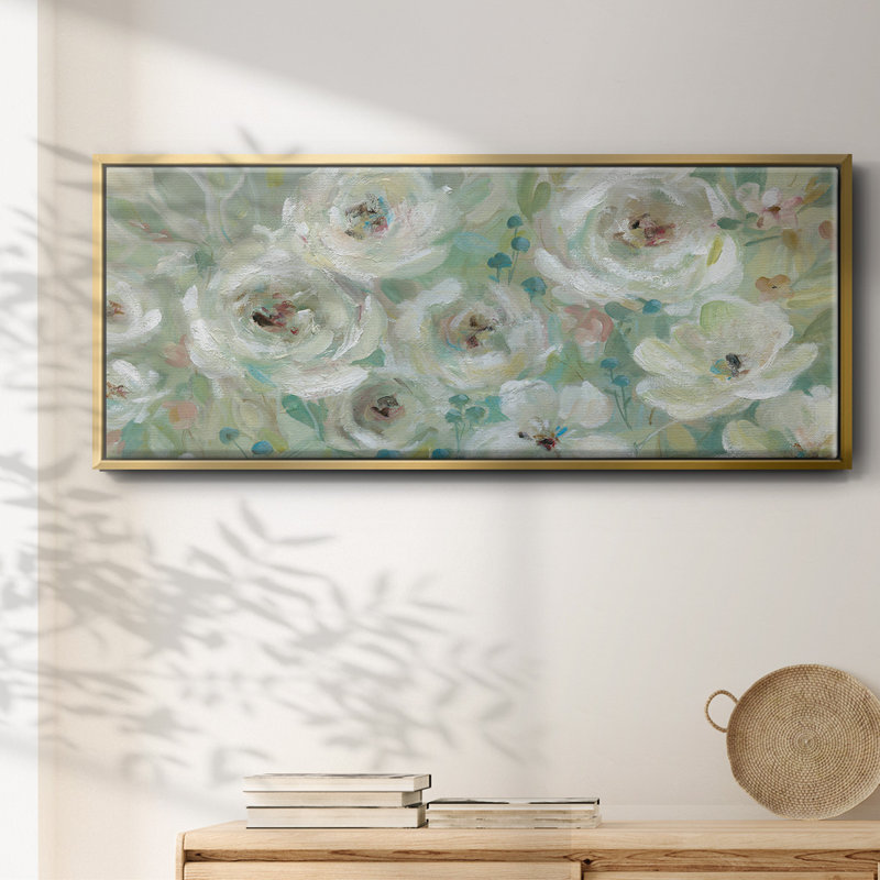 Pastel Symphony - toile encadrée, H 24 po x l 60 po