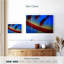 Avery éclaboussé bleu abstrait I-108135220