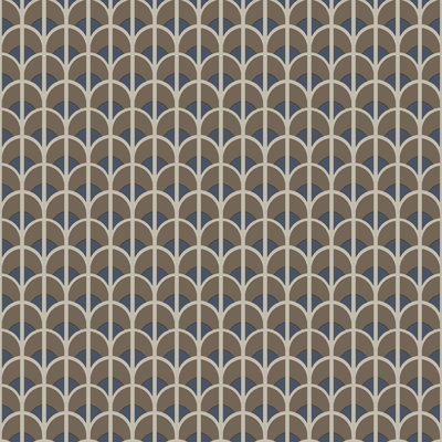 Italian Style Geometric Arch Design Wallpaper Roll
