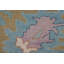 Tapis oriental bleu clair clair Oushak 12 x 15