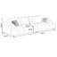 Coussin modulaire 100% polyester-109315256-109315258-109315259