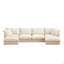 Canapé modulaire à assise large et profonde à housse en U-190149047-190149048