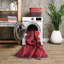  Tapis lavable antidérapant - Tapis à bordure rouge traditionnel pour entrée, couloir, salle de bain et cuisine-114442235