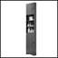 Armoire de rangement haute multifonctionnelle avec deux portes et tablettes réglables-950952666