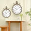 Alexandros Wall Clock Metal Antique-gold Accent Clock-1304248384