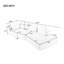 Canapé modulaire 2 pièces Martelange-1049699659