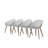 Alyisa Four Leg Dining Set-1899572814