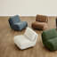 Fauteuil d'appoint pivotant rembourré Nita-90695427