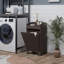 Panier à linge inclinable, panier de rangement autoportant, armoire de rangement pour salle de bain
