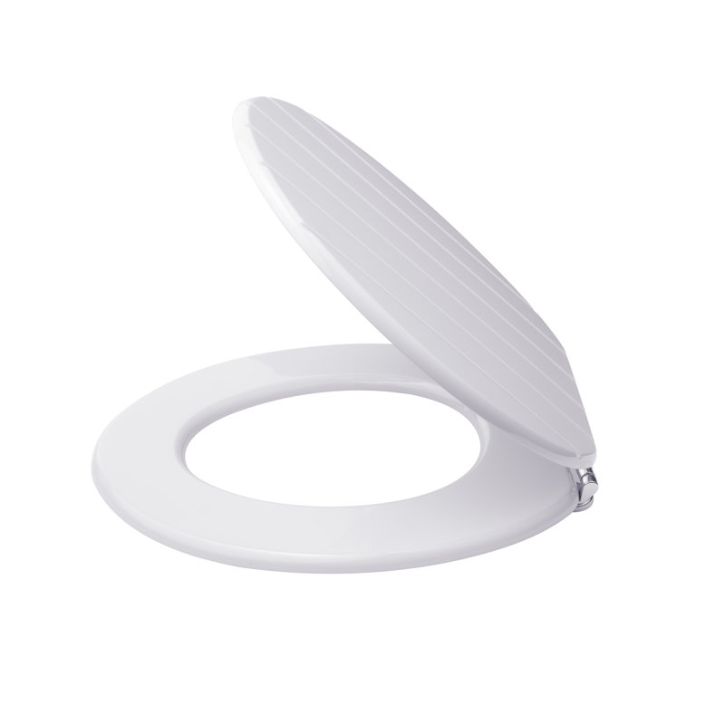 Oval Toilet Seat, White