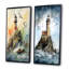 «Ocean Watchtower», 2 pièces sur toile-2049502680-2049502692