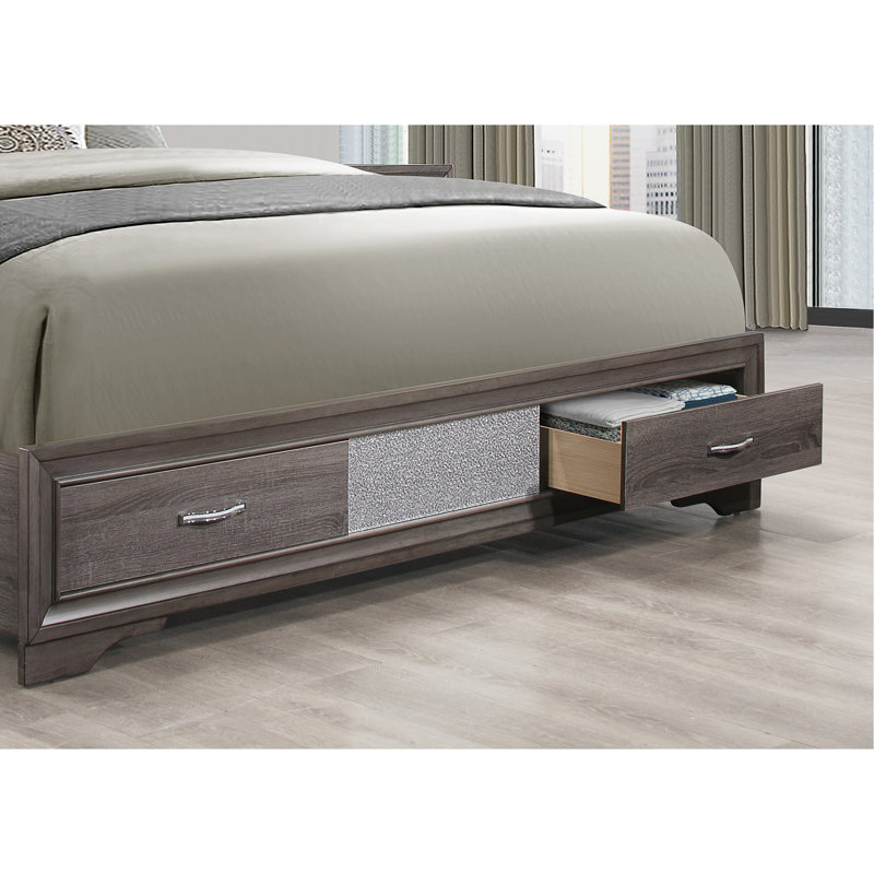 GRAND LIT GRIS SPARKLE, Lit double