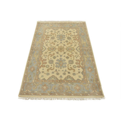 Diarmit Hand Knotted Wool Oriental Indoor Rug