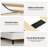 Alber Bed Frame with Storage Headboard, Upholstered Platform Bed Frame with Diamond Tufted Headboard and LED Lights, Wooden Slats Support, Noise Free-1692455152-1694491608