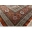 Tapis traditionnel en soie de caramel noué à la main 7 x 7 x 7 x 7 x 7