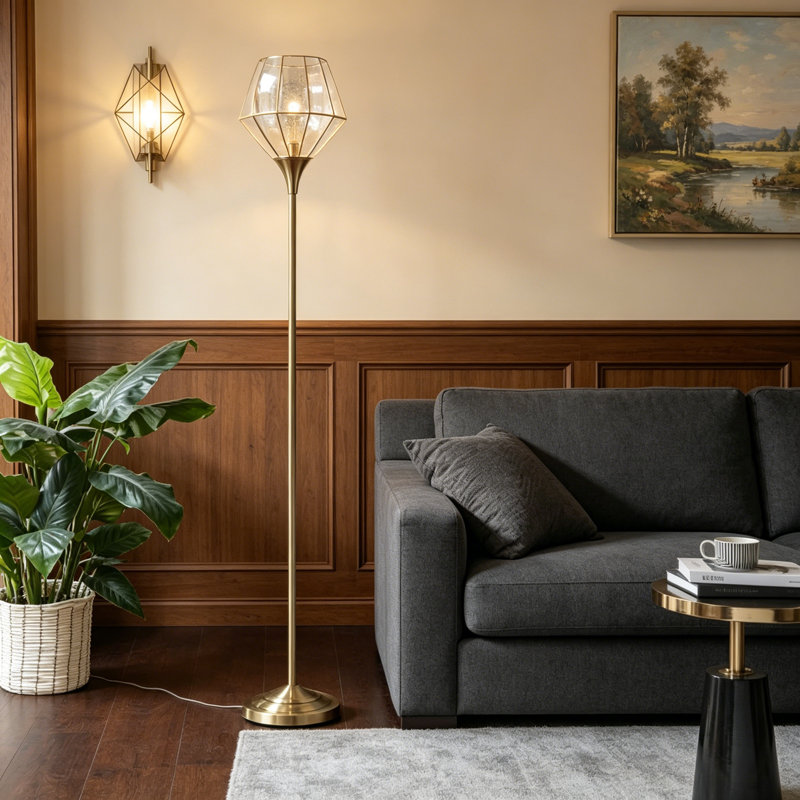 Taelyn 67'' Torchiere Floor Lamp