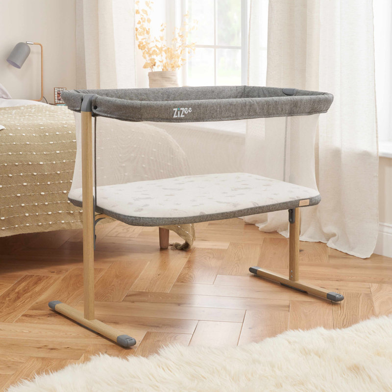 ZiZee Essential Crib, Oak