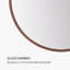 Metal Round Wall Mirror