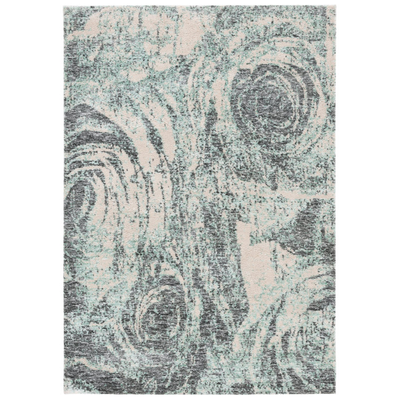 Tapis abstrait Choteau Performance Performance, Rectangle 5 pi x 7 pi