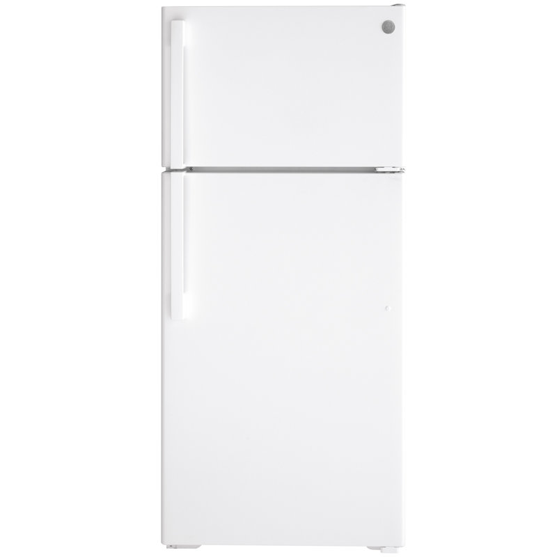 Réfrigérateur à congélateur supérieur 28 po 16,6 pi³, Blanc