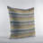 Tracks Striped Outdoor Reversible Throw Pillow-601010118