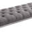 Loden Polyester Blend Upholstered Bench-81356028