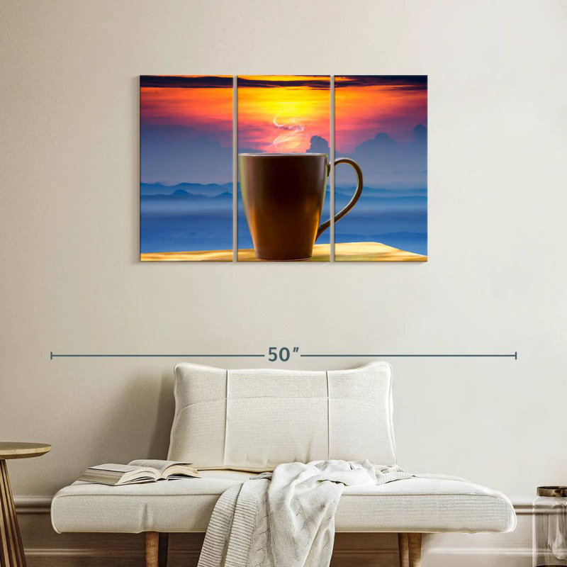 Yarlin Good Morning Coffee, 24" H x 38" W