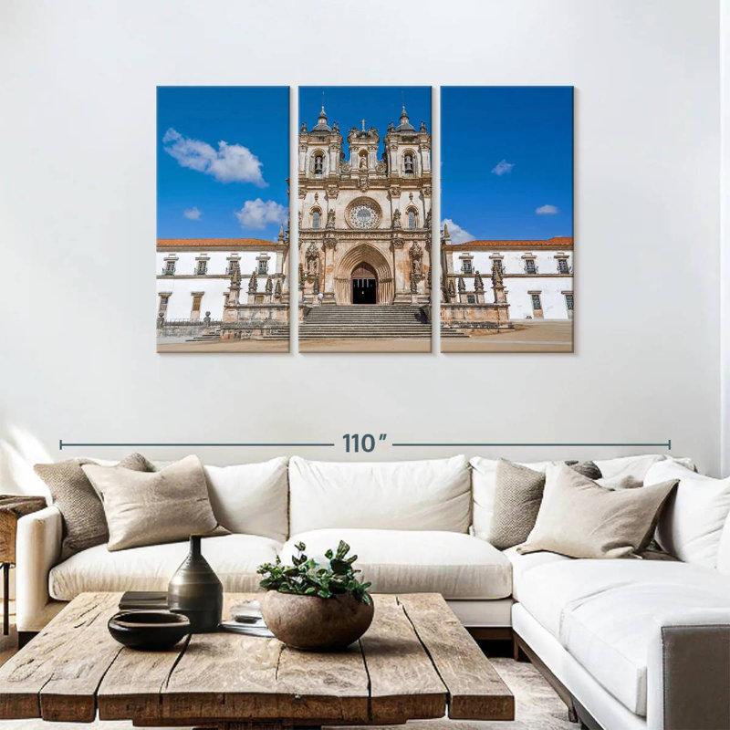 Alcobaca Monastery, 48" H x 74" W