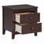 Table de chevet 2 tiroirs Mid-Century-1848004171