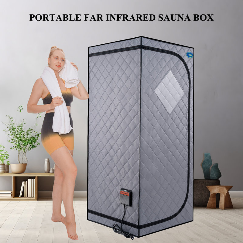 Tente de sauna infrarouge pleine grandeur avec ensemble de spa personnel Loisada