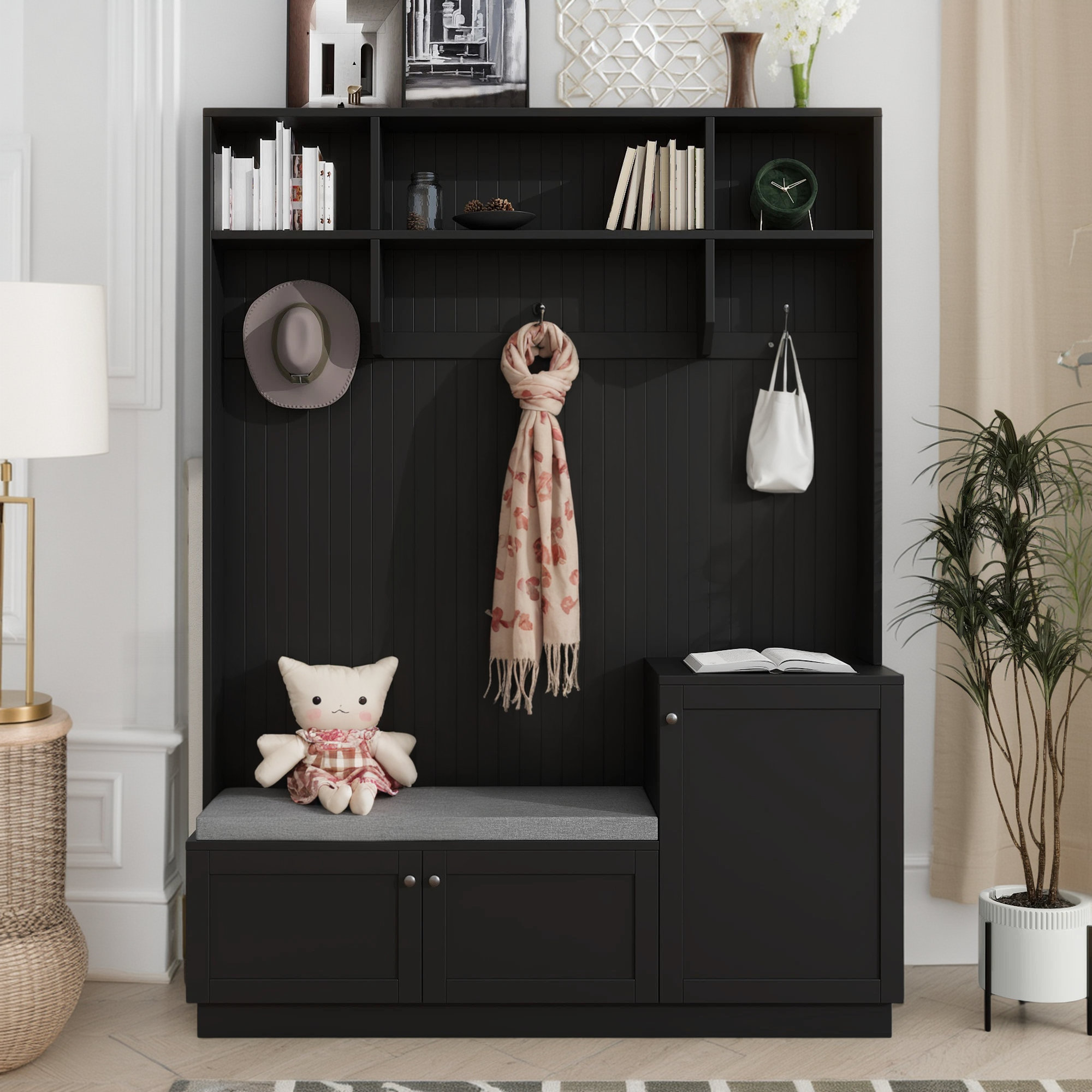 Lark Manor Trendy And Elegant Coat Rack, Comfortable Storage, Hallway ...