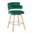 Finkelstein 26.25" Seat Height Swivel Upholstered Counter Stools-112400261