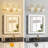 3-Light Bathroom Vanity Light Fixture Over Mirror, Modern Wall Sconce With Clear Glass Shade For Bedroom Living Room, E12 Base-501466673