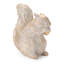 Etched Squirrel with Acorn Figurine