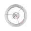 Lampe de table en nickel brossé 24,125 po Chatham