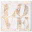 «Build on Love Champagne», reproduction d'art textuel sur toile tendue-66975018-66975023