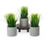 3 - Piece Artificial Grass in Pot Set-310022002