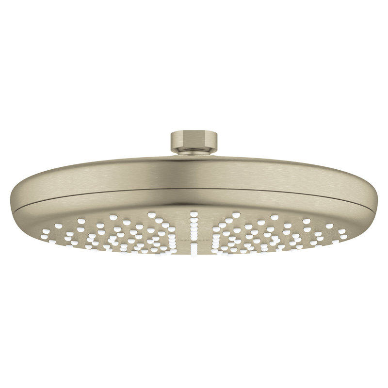 Tempesta® 1.8 GPM Rain Fixed Shower Head, Brushed Nickel Infinity