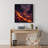 Bloom and eruption - 24"x24" Framed canvas