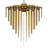 18 - Light LED Geometric Chandelier