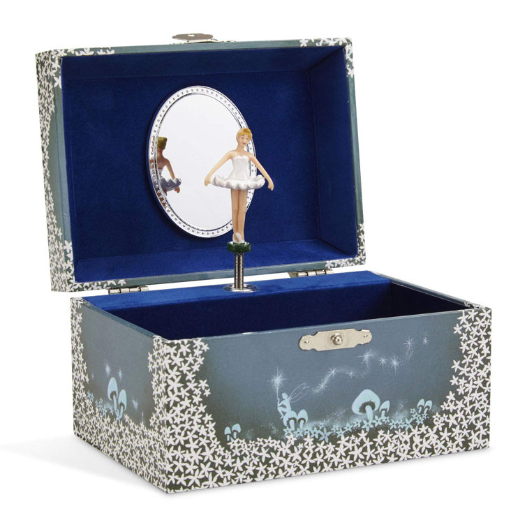 Twirling Fairy Star Swan Lake Tune Jewelry Box Gemma Violet