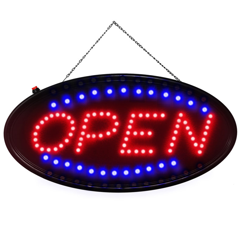 LED "Open" Lights