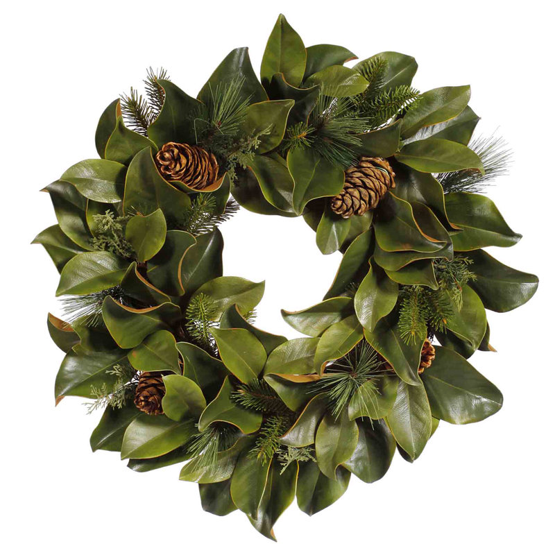 Magnolia Leaf 24" Wreath