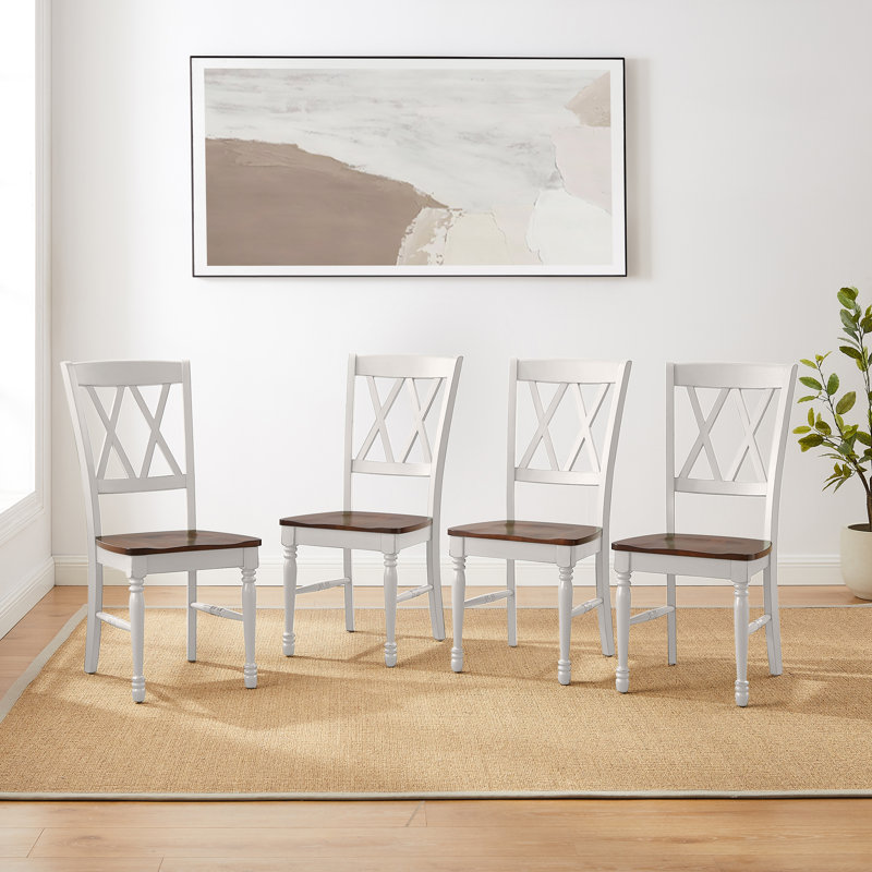 Dunblane 17.5'' H Side Chair, Distressed White