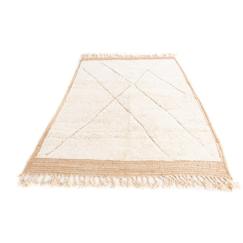 Tapis ivoire Aabha