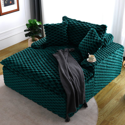 51 - Inch For Multiple Scenarios, Featuring Streamlined Back, Two Pillows, Three Color Options Comfort Bearing With Sponge Seat Structure, Suitable Bedroom And Living Room, Flexible Use
