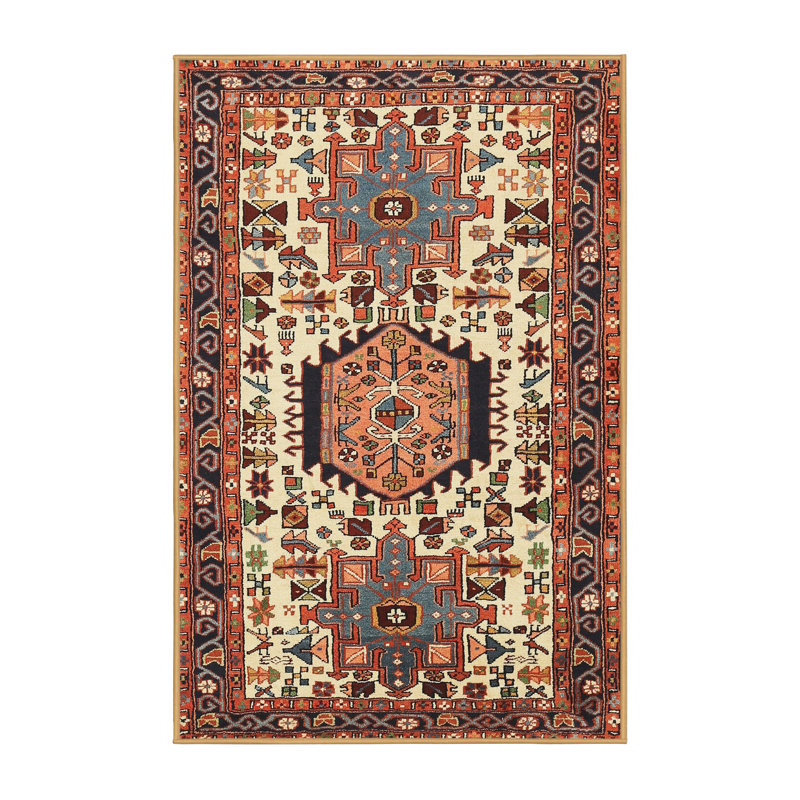 Oriental Indoor Rug, Rectangle 3' x 5'