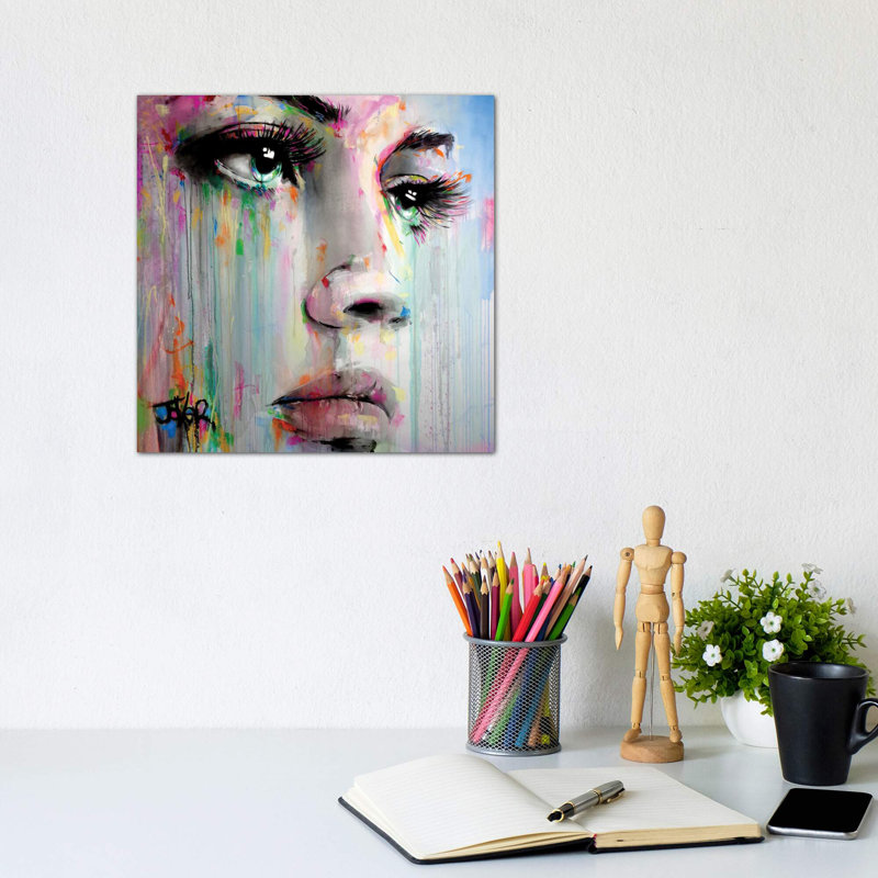 Home by Loui Jover - Wrapped Canvas Painting, 30.48 cm H x 30.48 cm W