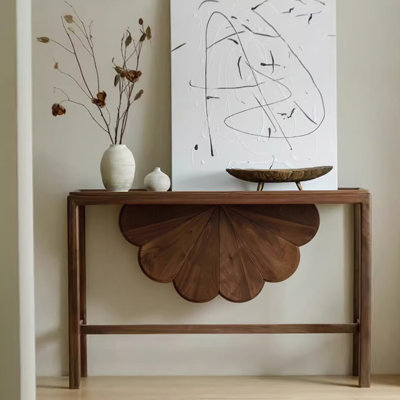 New Chinese-style wooden entrance table
