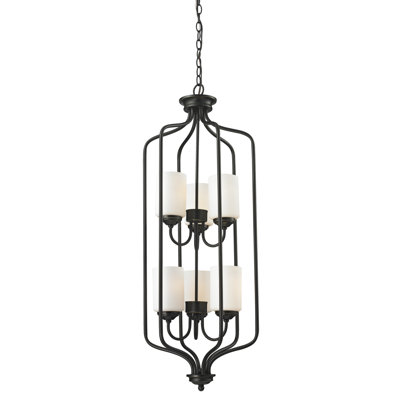 Lustre géométrique à 6 lumières Willaims